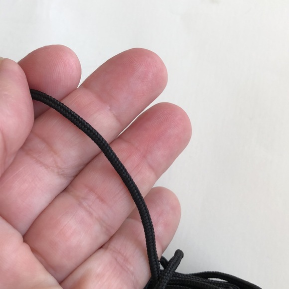 5/$10 9 YARDS 2MM Paracord Parachute Cord BLACK - Picture 3 of 4